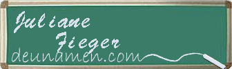 Juliane Fieger Visitenkarte